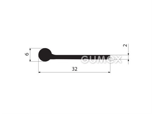 GUMMIPROFILE I-FORM - EPDM